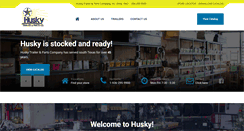 Desktop Screenshot of huskytrailers.com